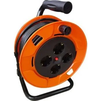 Prodlužovací kabel SCHUKO CABLE REEL 25M 1.5MM 4 SOCKETS