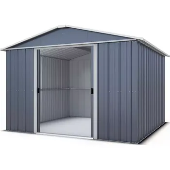 Zahradní domek Plechový zahradní domek 303X298CM šedý, J-1010AEYZ