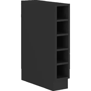 Kuchyňská skříňka Siena/Monza/Arona černý mat 15d Otw bb