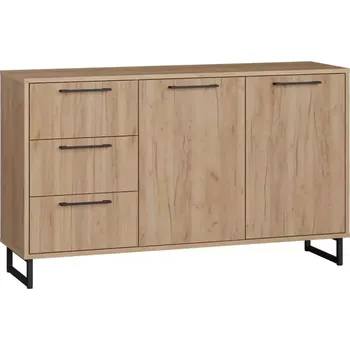 Kancelářská sestava Komoda 2D3S Remius dub craft zlatý