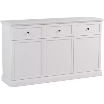 Kancelářská sestava Komoda Lucca K3D3S bílá opal