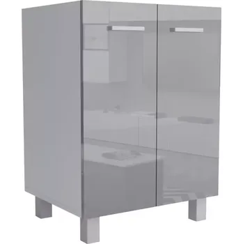 Kuchyňská Skříňka Lucjan 60d 2f lux šedá