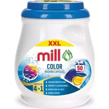 Kapsle na praní Mill kapsle na praní color 50ks