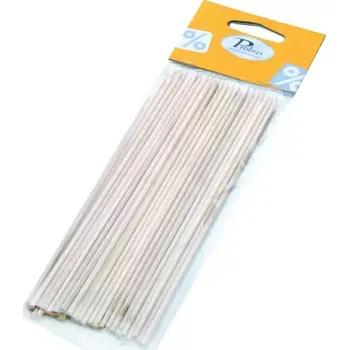 Jednorázové nádobí Špejle na šašlík bambus 30ks 20cm 675102