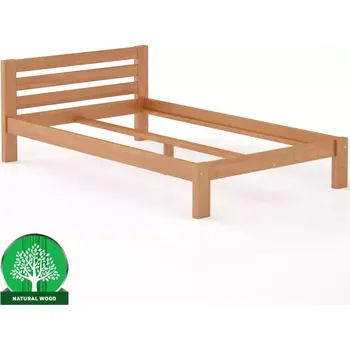 Ložnicová sestava Postel borovicová LK105–120x200 olše