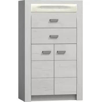 Ložnicová sestava Komoda Indianapolis 76 cm Kraft Bily