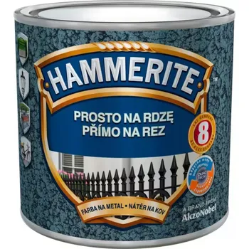 barva na kov Hammerite kladívková šedá 0,25L