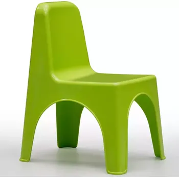 Dětský zahradní nábytek Dětská plastová židlička Mida limetková