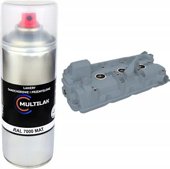 Barva ve spreji Lak ve ve spreji na víka ventilů motoru RAL 7000 MAT