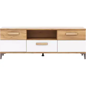 Obývací stěna Tv stolek Snobi Sb01 dub craft/alpská bílá