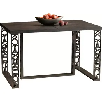 Jídelní set Stůl Ewerest 330 beton tmavý