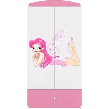 Ložnicová sestava Skříň Babydreams růžová - Víla 2