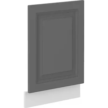 Dvířka na vestavnou myčku kuchyňská skříňka Stilo dustgrey/bílá 570x446