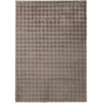 Koberec Koberec Rabbit Fur Bubble 0,8/1,5 hnědý