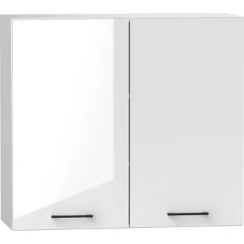 Kuchyňská skříňka Kuchyňská Skříňka Oscar W80 bílá lesk/bílá