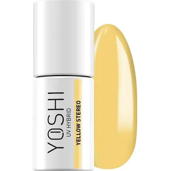 Přípravek na nehty Hybridní lak Yoshi Yellow Stereo – 802