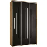 Skříň 45 Canaris 12 180 artisan/černá/silver