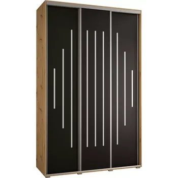 Předsíňová stěna Skříň 45 Canaris 12 180 artisan/černá/silver