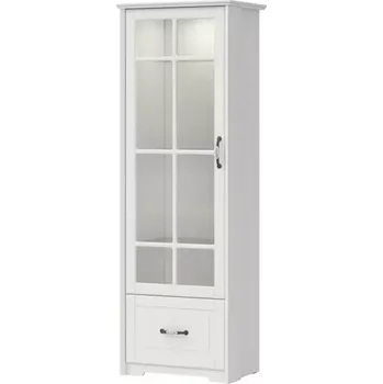 Obývací stěna Vitrína Evergreen EG-V11S polar pine/ivory