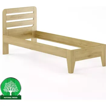 Ložnicová sestava Postel Buk Lk189–90x200 rustikální