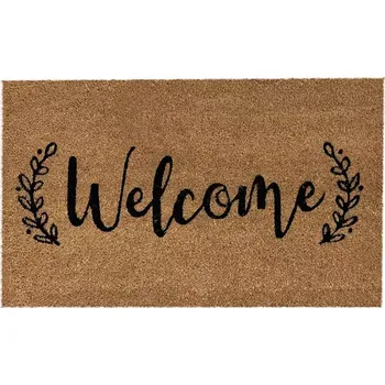 Kokosová rohožka Welcome 45x75 cm
