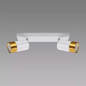 Svítidlo PUZON SPT GU10 2L WHITE/GOLD 04124 LS2