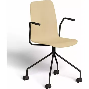 Kancelářská sestava Otáčecí židle VAPAA křižák hb dřevěná s opěrkami