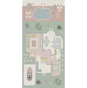 Koberec Koberec Frisee Bond Kids 0,8/1,5 40334 240 zelený