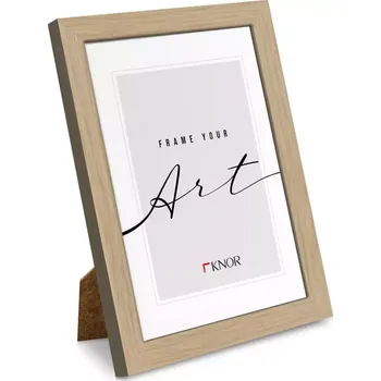 Rám na obraz Fotorámeček 18x24 plexi hnědý