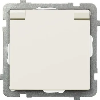 Elektrická zásuvka Elektrická Zásuvka hermetická Ospel béžová