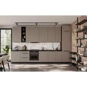 Kuchyňská linka Kuchyňská linka Aria TA/BL 390 cm bez kuchyňské desky