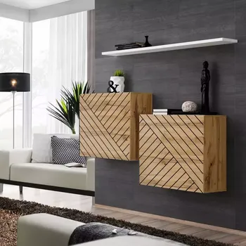 Dětský pokoj Komoda Switch I Line Wotan/Bílá Wtwl Sw SB1 - L