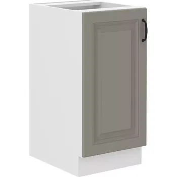 Kuchyňská skříňka Kuchyňská Skříňka Stilo claygrey/bílá 40D 1F BB