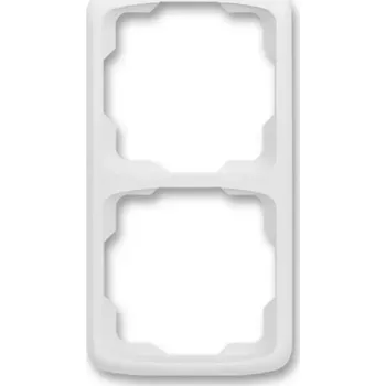 Elektroinstalační materiál Rámeček 2 násobný svislý, Tango, barva bílá