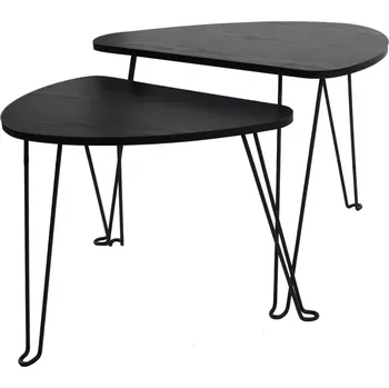 Obývací stěna Konferenční Stolek Loft 8622 H black