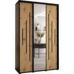 Skříň 45 Canaris 13 170 černá/artisan/černá