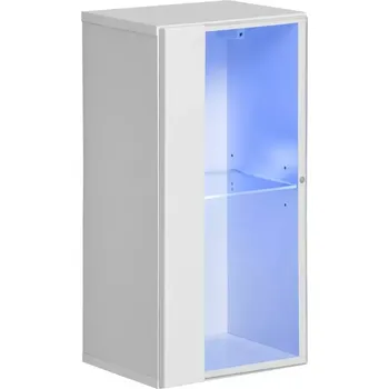 Obývací stěna Vitrína Switch WW 4 bílá