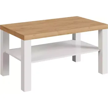 Obývací stěna Konferenční stolek Olaf XI bílá/craft