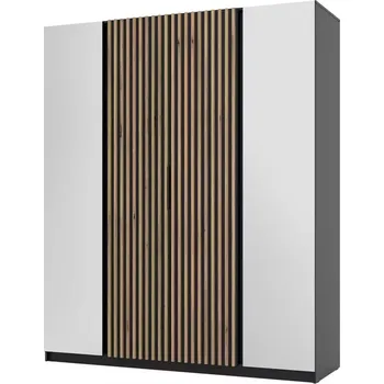 Kancelářská sestava Skříň Kaja BL/BL-EV 2 Zrcadlo 2LAM