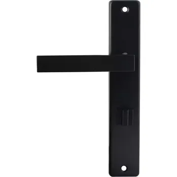 Dveřní kování Klika KWADRO WC72 levá černá