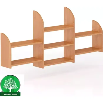 Obývací stěna Polička borovice PK102-150x69x19 olše