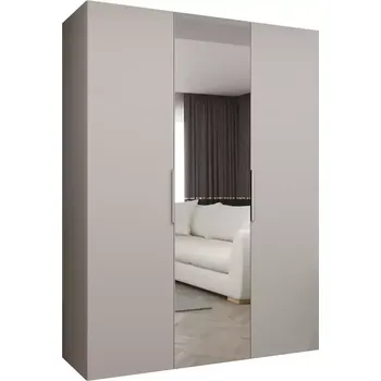 Předsíňová stěna Skříň Marbella II 150 kašmír/stříbrná