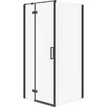 Sprchový kout Jota 90x90x195 ľavý černá