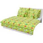 Povlečení bavlna 70x90/140x200 vzor zoo oblaka