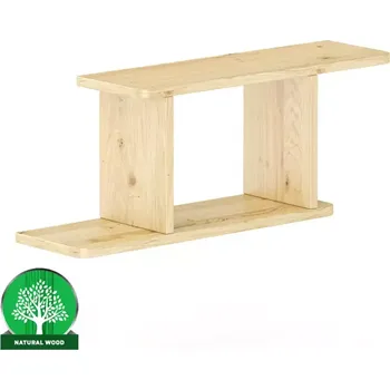 Obývací stěna Polička borovice PK106-80x36x20 přírodní