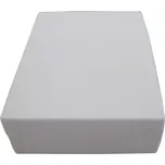 Froté prostěradlo s napínací gumou1,4/2,0 bílé b.1