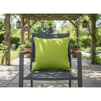 Polštář Dekorační venkovní polštář s výplní RIO NEGRO zelená 45x45 cm Mybesthome Polštář je již včetně vyjímatelné výplně.