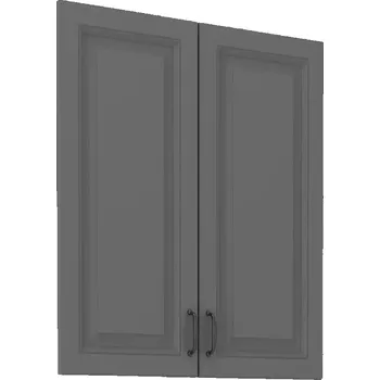Kuchyňská Skříňka Stilo dustgrey/bílá 80G-90 2F