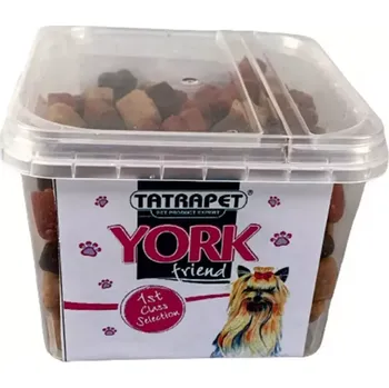 Pamlsek srdíčka pro yorka mix drůbeží + jehněčí + losos 200 g