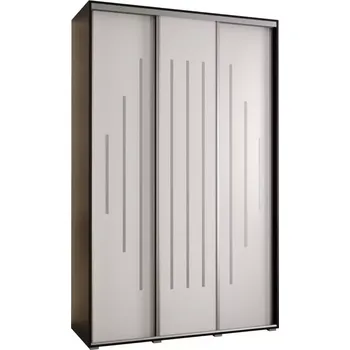 Předsíňová stěna Skříň 45 Canaris 12 170 černá/bílá/silver